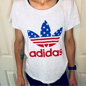 Adidas patriotic shirt